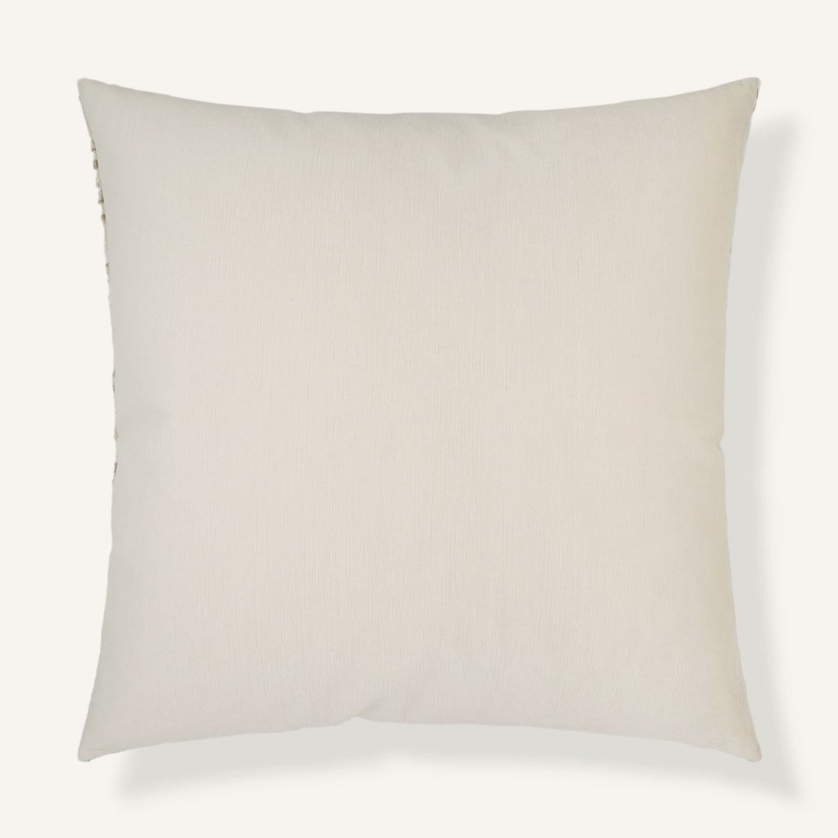 Courchevel 24"×24" Back View || Alabaster