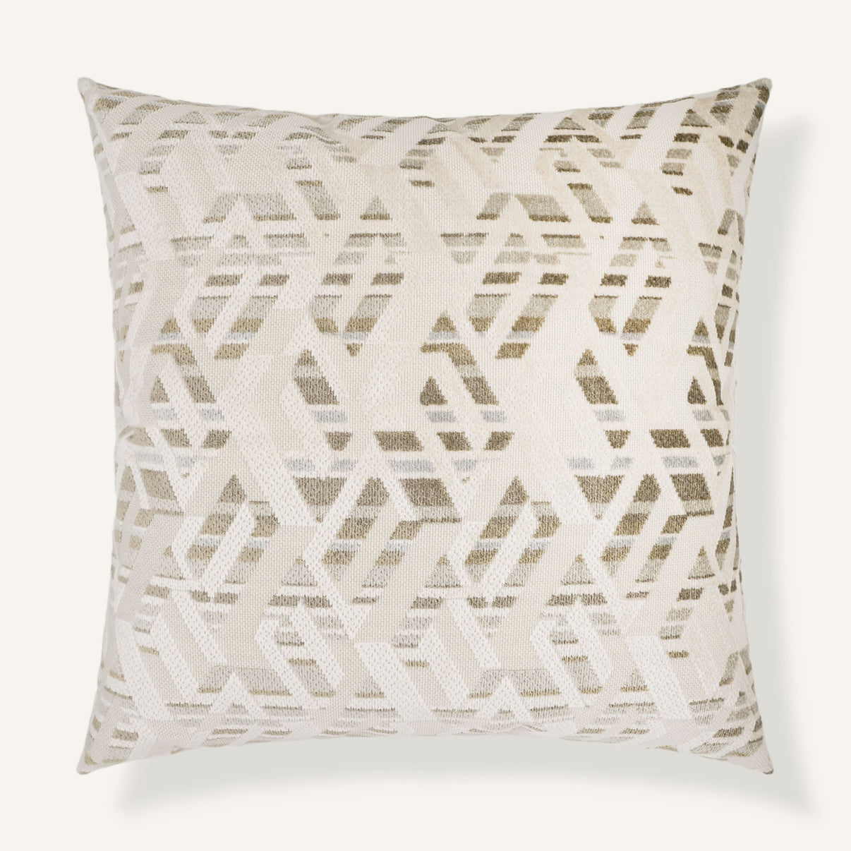 Courchevel 24"×24" Front View || Alabaster