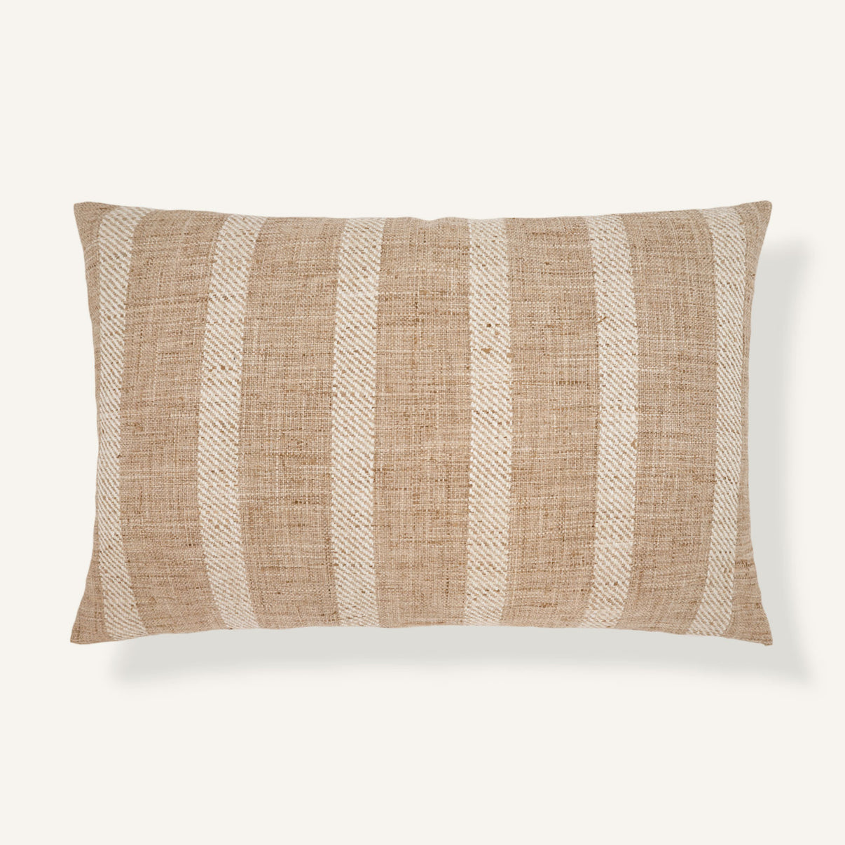 Yves 14"×22" Front View || Burlap