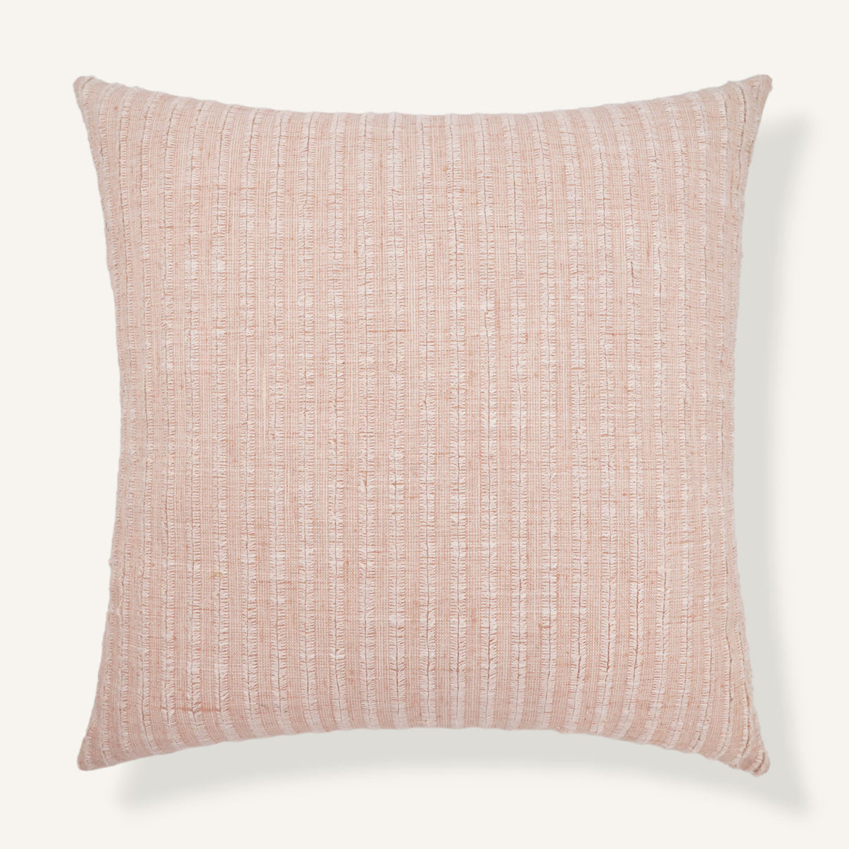 Cannage 24"×24" Front View || Blush