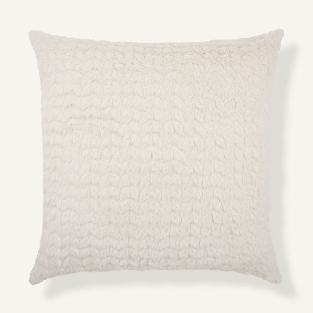 Sweet Dreams 22"×22" Front View || Cream