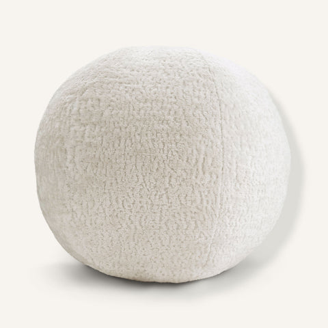 Teddy Ball 12"×12" Front View || Porcelain