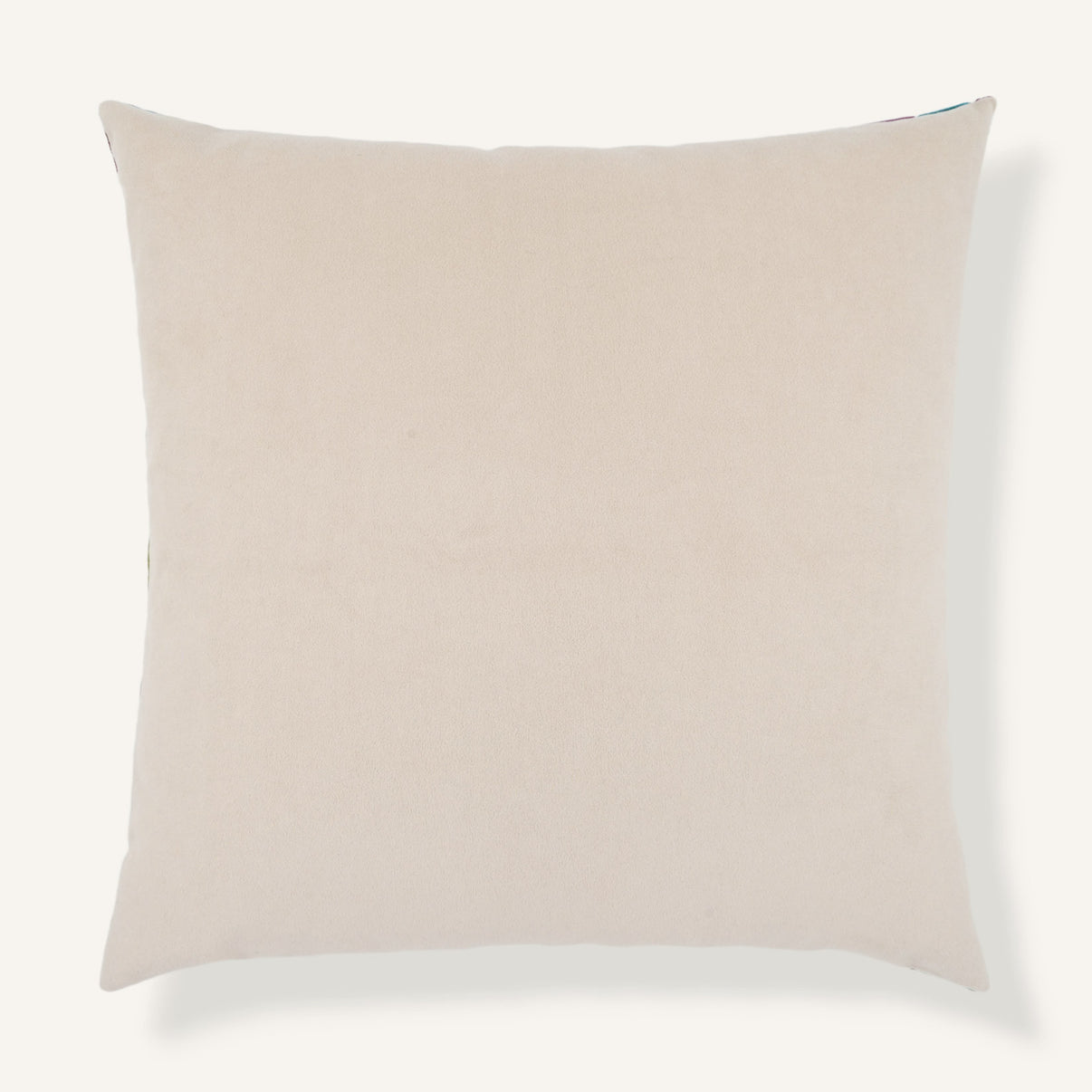 Abbey 22"×22" Back View || Jeweled