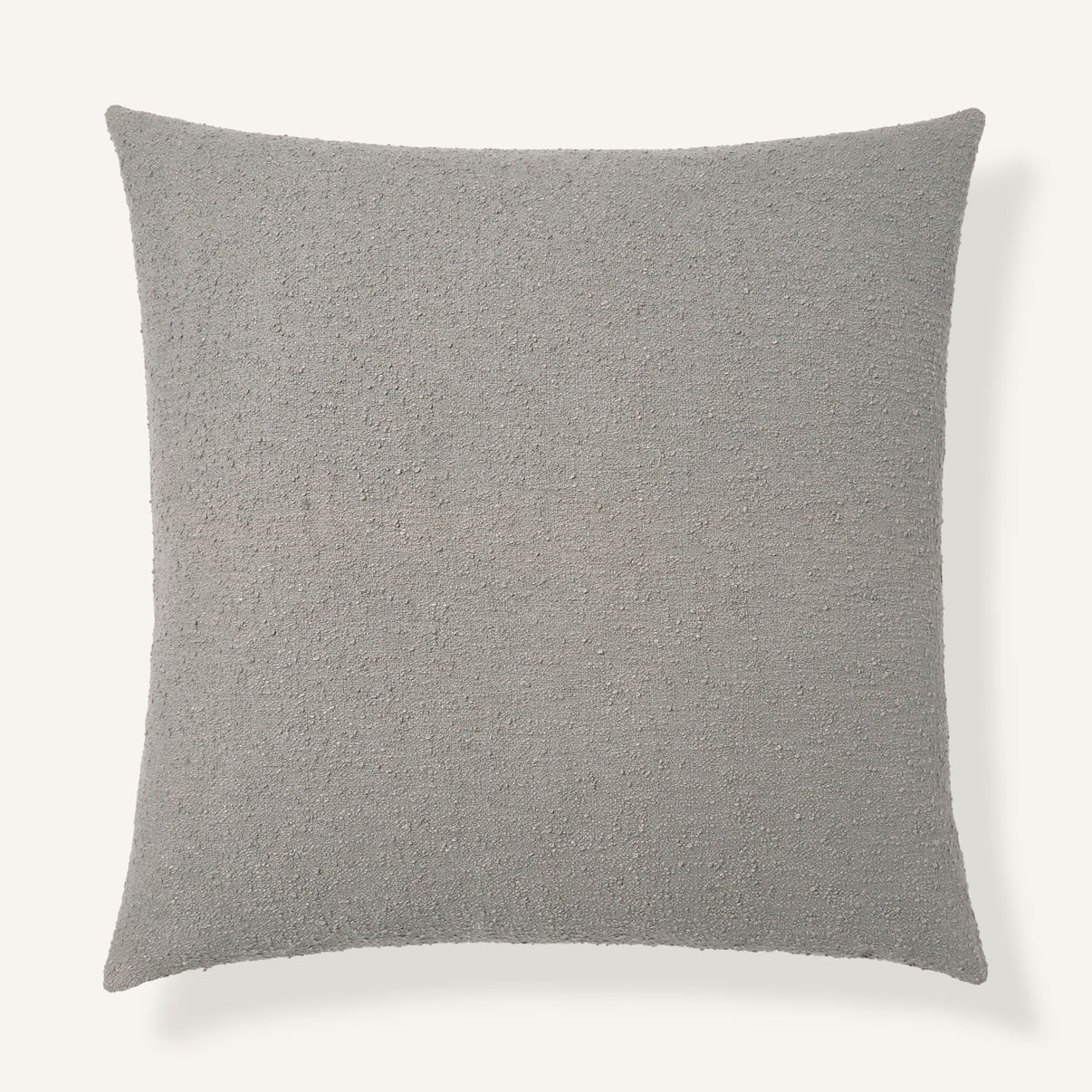 Boucle 24"×24" Front View || Nickel