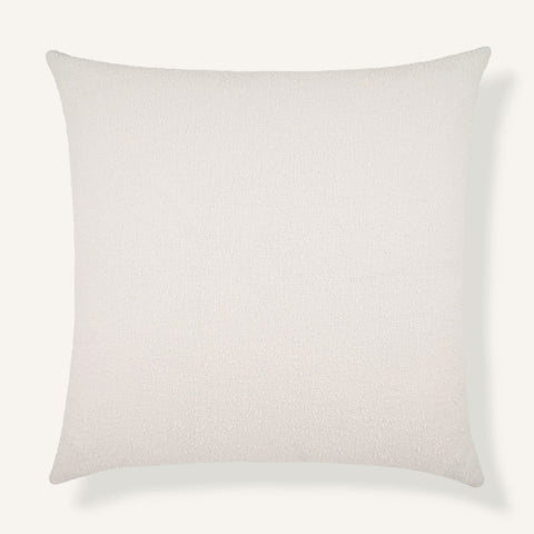 Boucle 24"×24" Front View || Vanilla