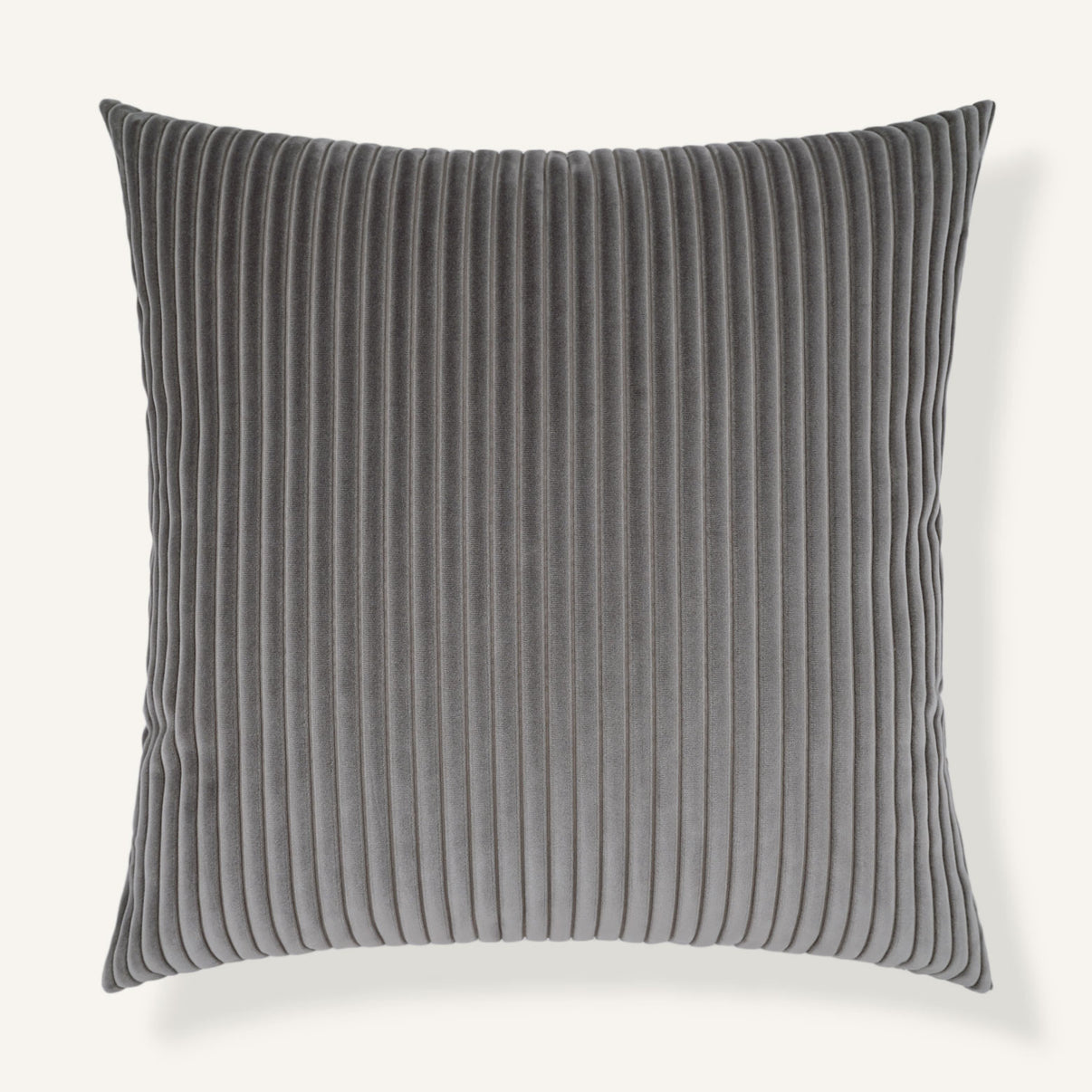 Fluted 24"×24" Front View || Smoke