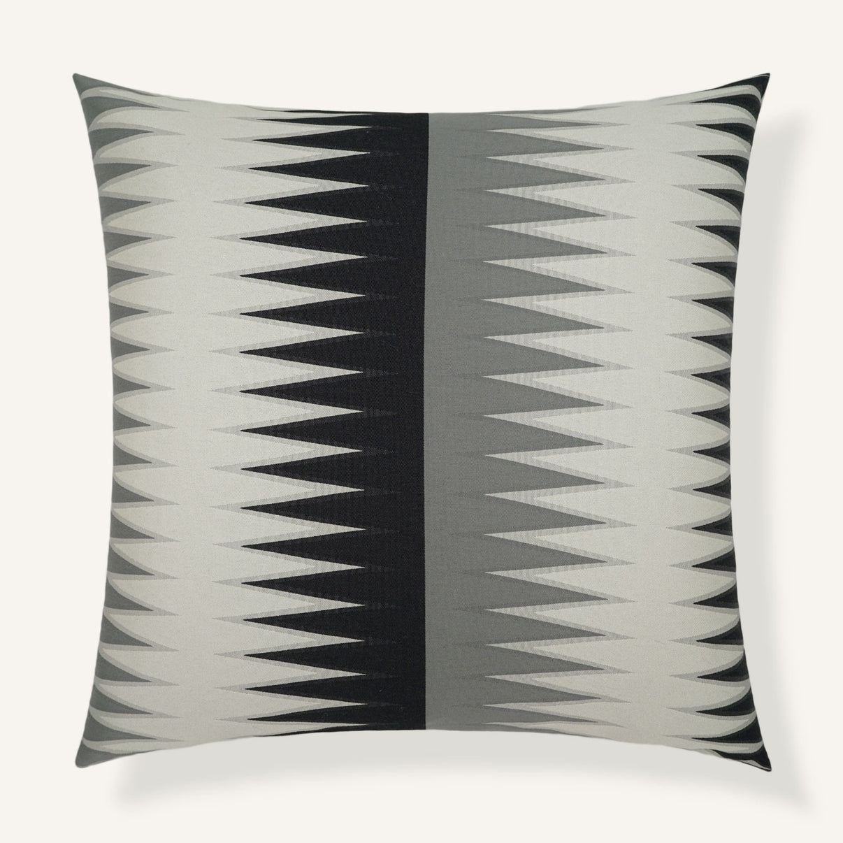 Backgammon 24"×24" Front View || Ebony