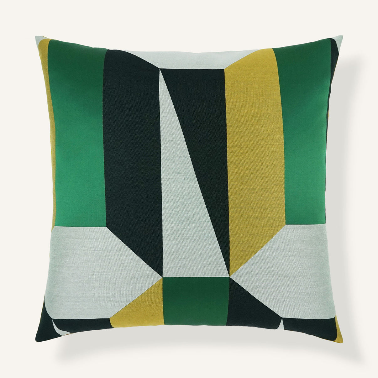 Solitaire 22"×22" Front View || Emerald