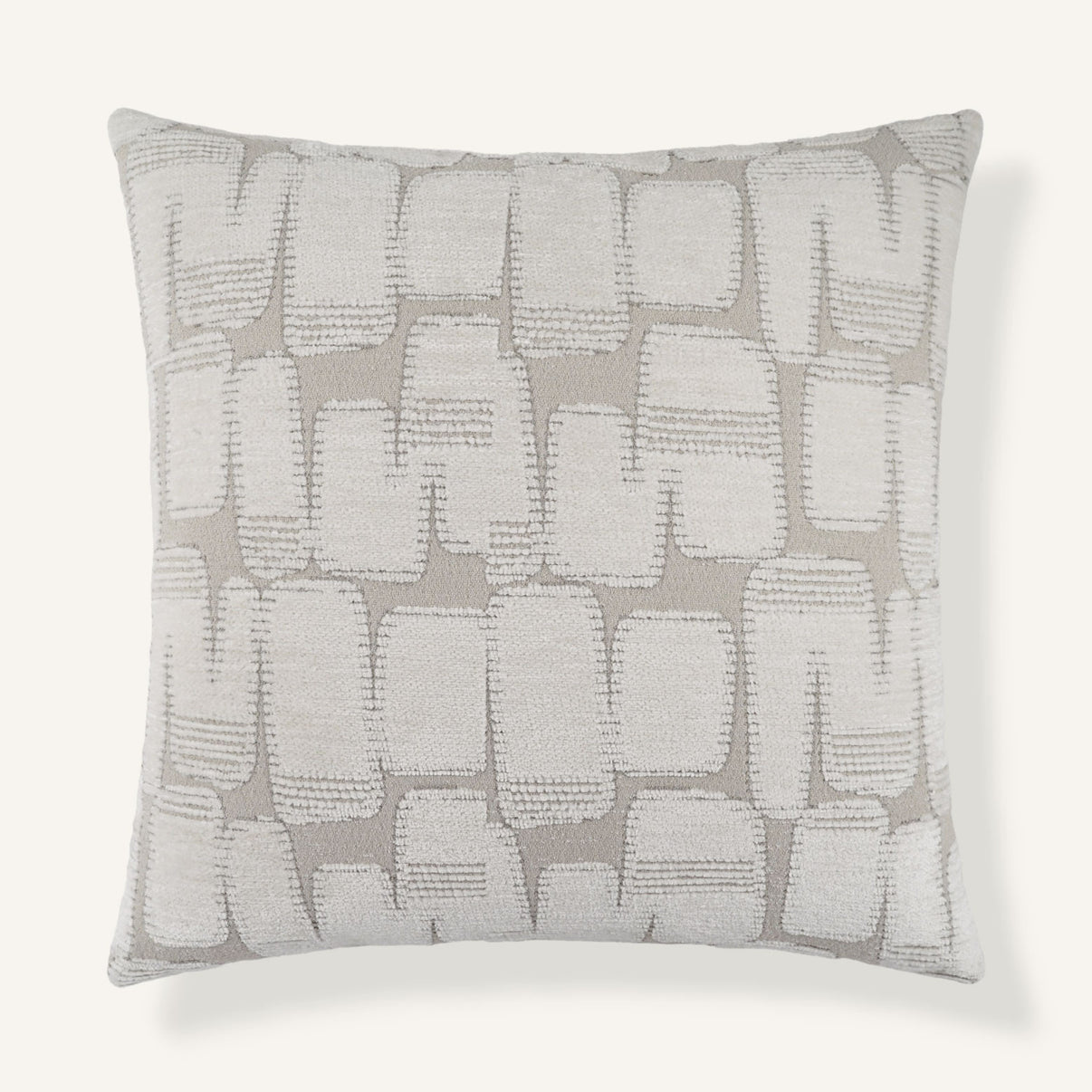 Lombard 22"×22" Front View || Chalk