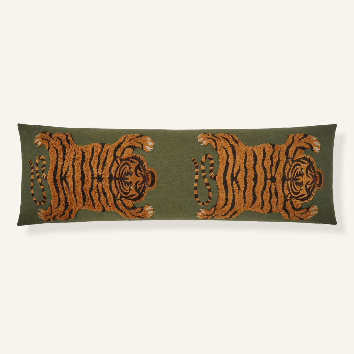 Tigris 14"×42" Front View || Olive