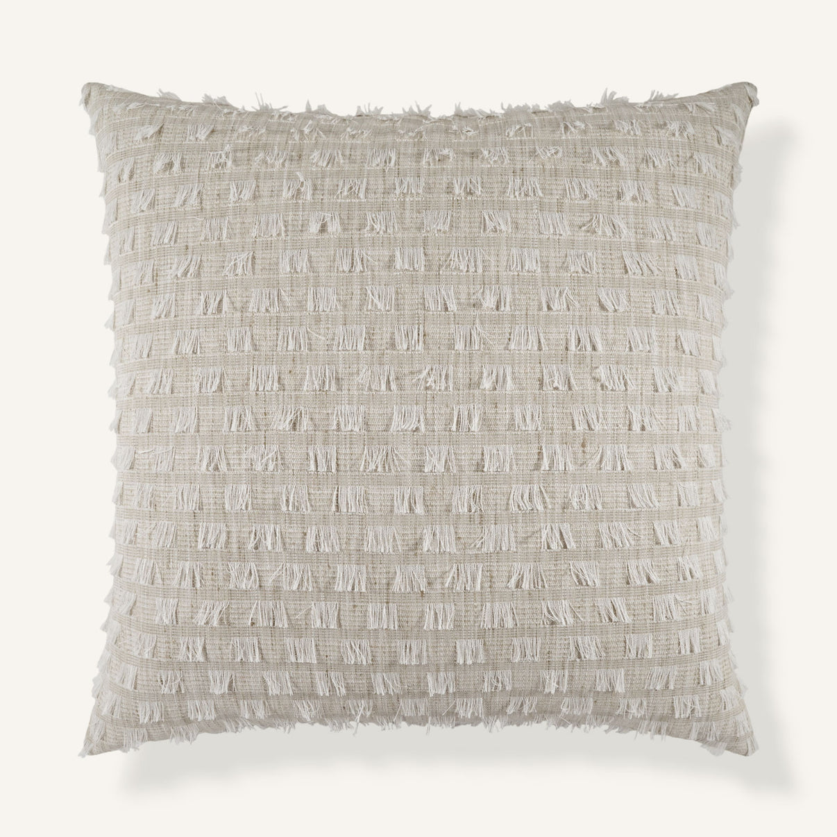 Fringe Benefit 24"×24" Front View || Natural