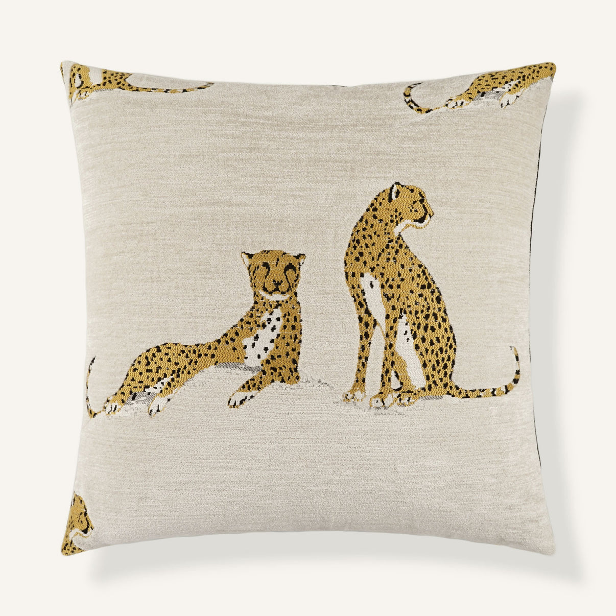 Alaia 22"×22" Front View || Ivory