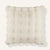 Clouded 22"×22" Front View || Ivory