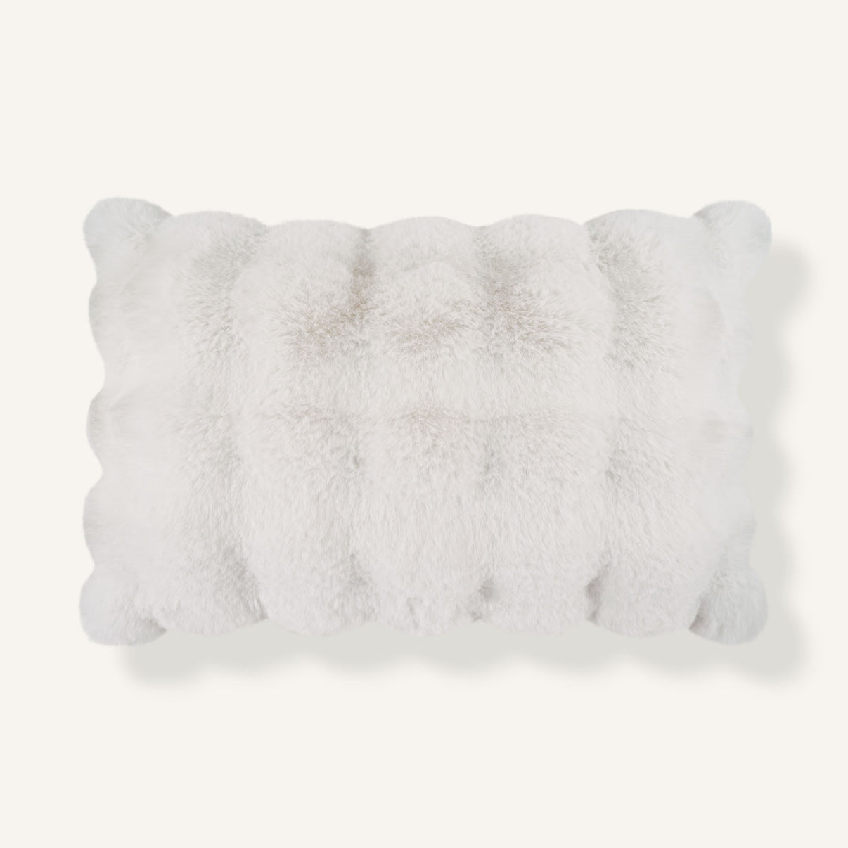 Clouded 14"×22" Front View || White