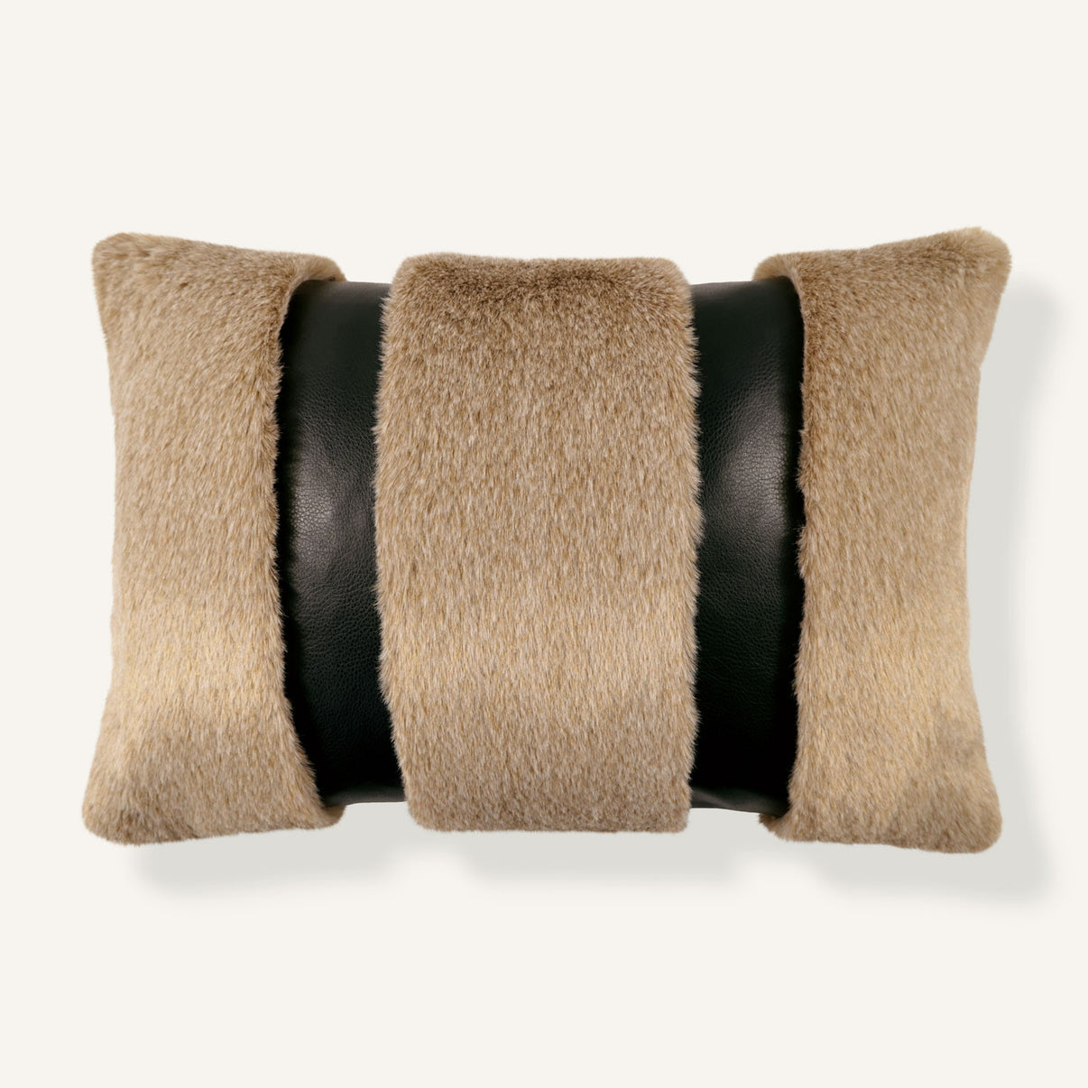 Fawn Stripe 14"×22" Front View || Tan