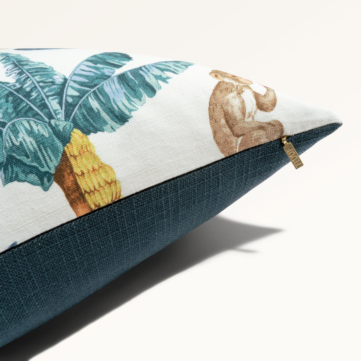 Menagerie 24"×24" Side View || French Blue