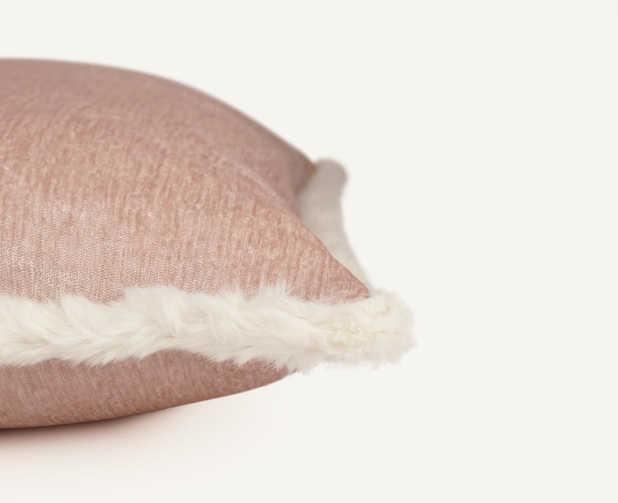 Petra 24"×24" Side View || Blush