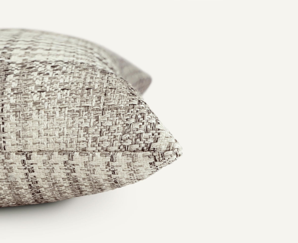 Haberdashery 24"×24" Side View || Greige