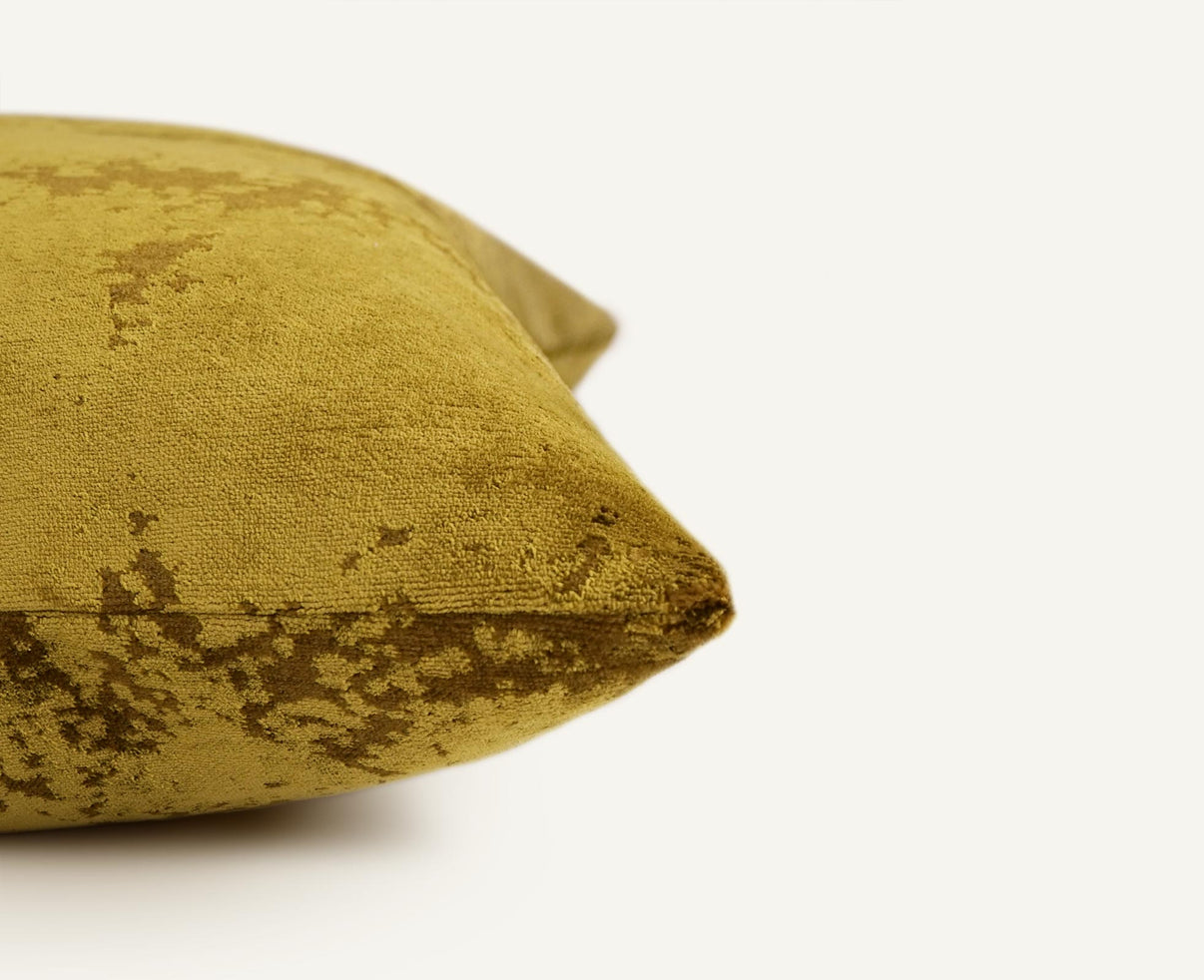 Theory 24"×24" Side View || Ochre