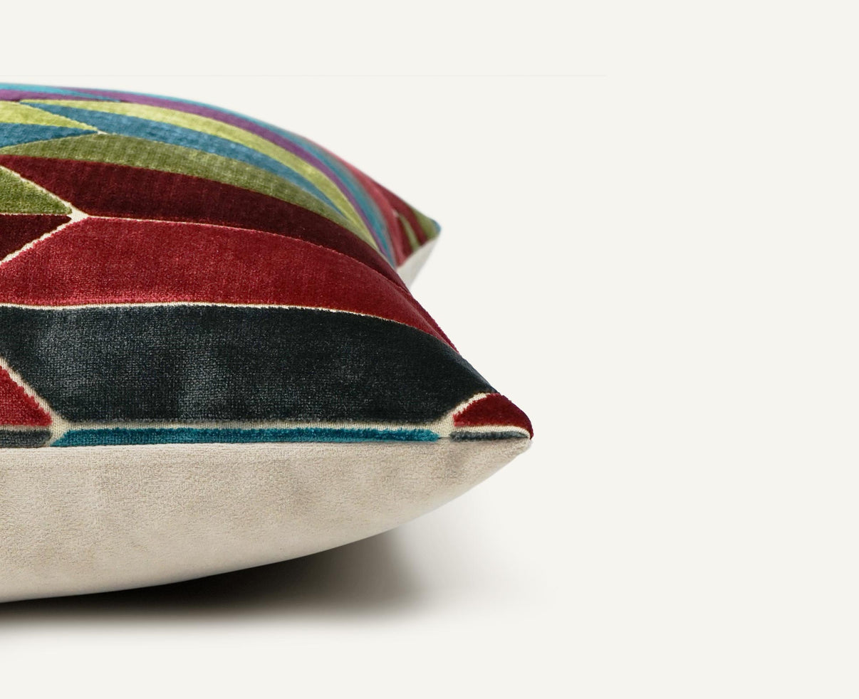 Abbey 22"×22" Side View || Jeweled