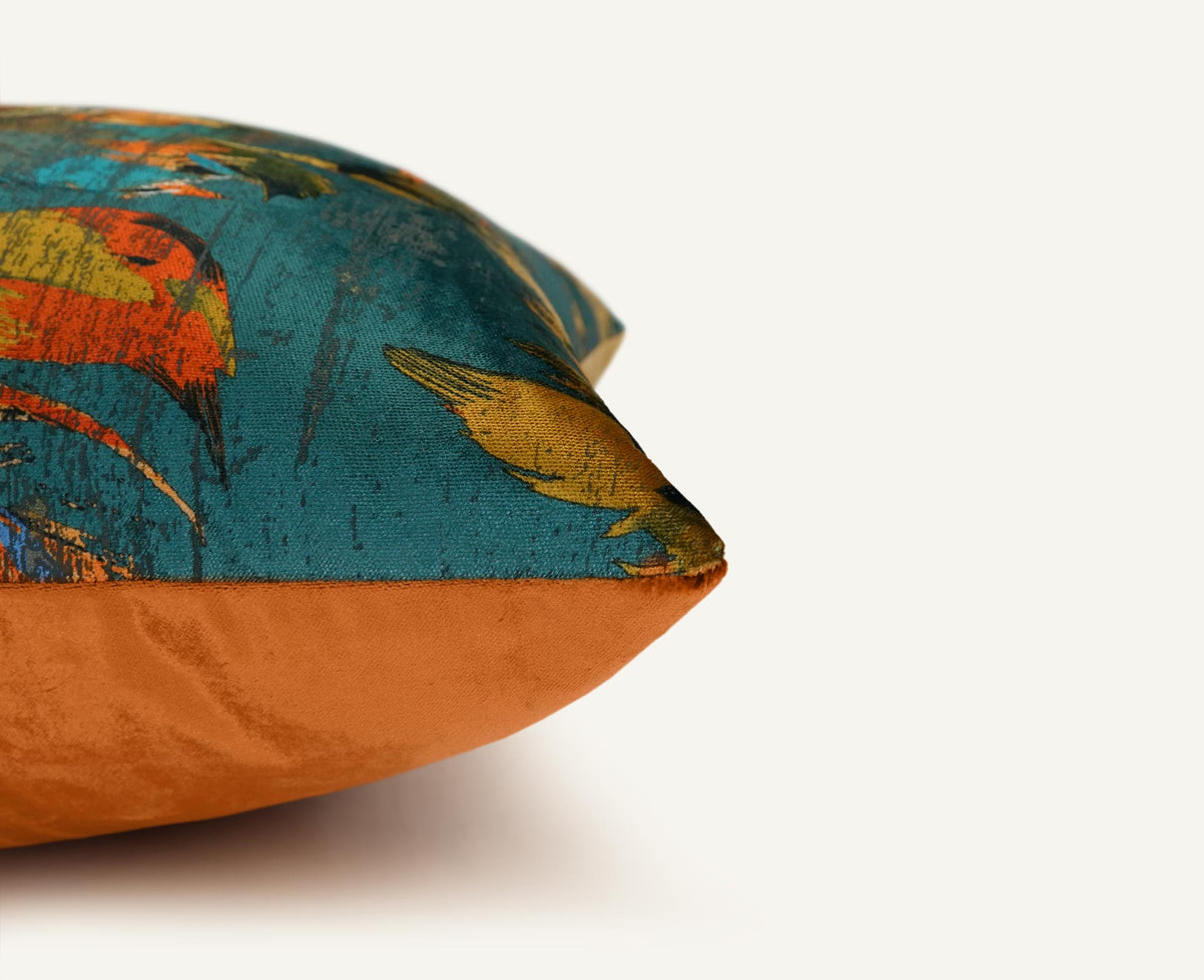 La-Di-Da 22"×22" Side View || Teal