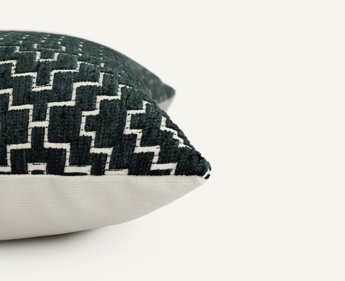 Zellige 24"×24" Side View || Hunter