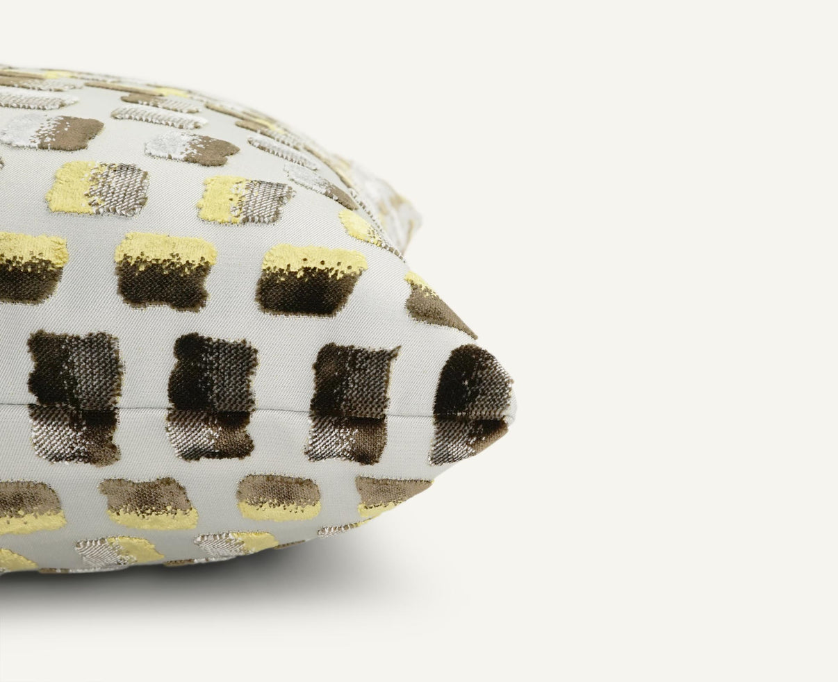 Impasto 24"×24" Side View || Citrine