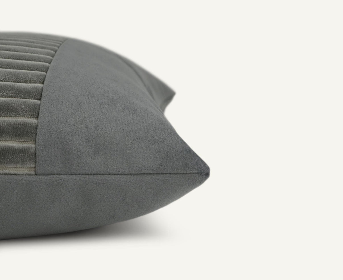 Fluted II 14"×22" Side View || Smoke