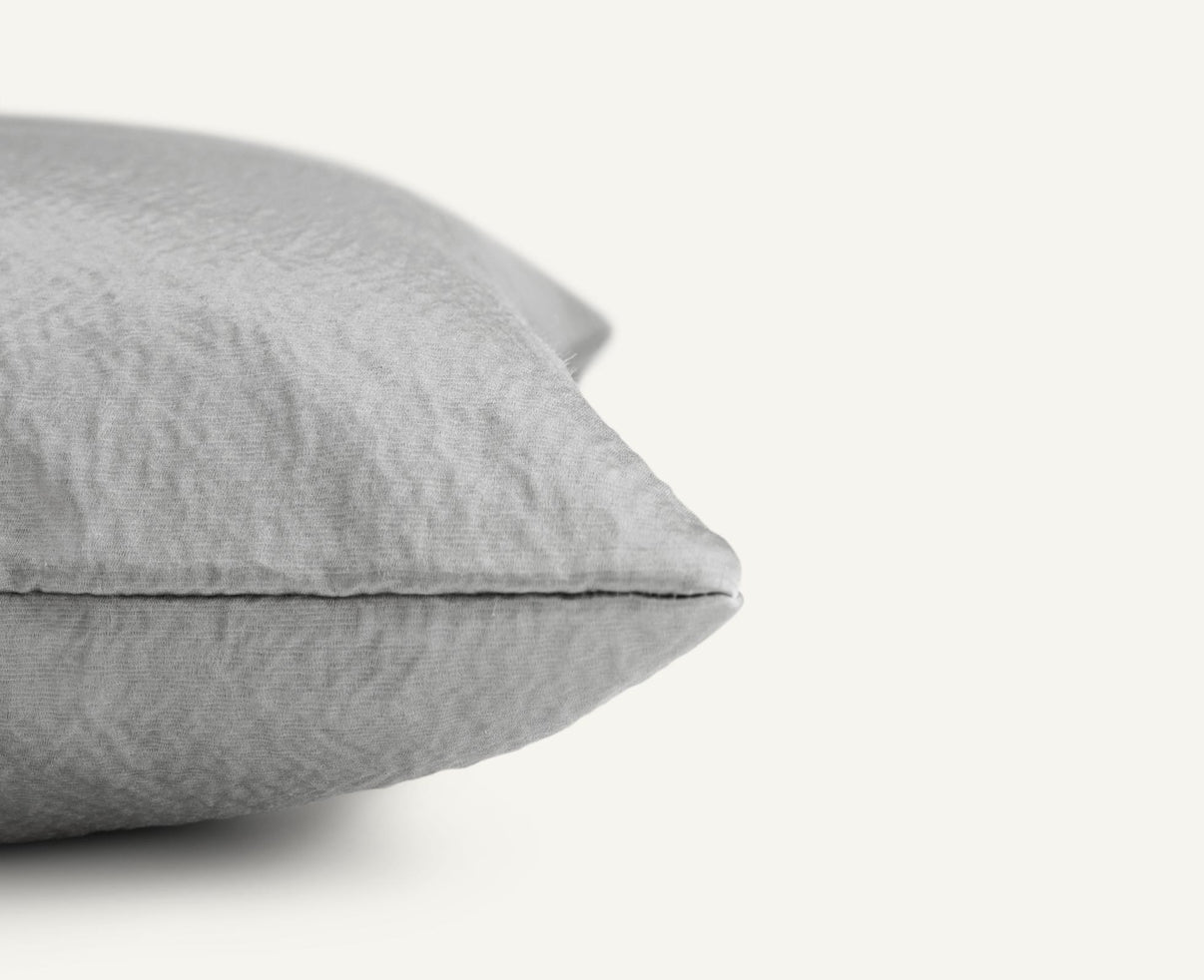 Asscher 24"×24" Side View || Pewter