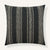 Marbella 24"×24" Front View || Licorice