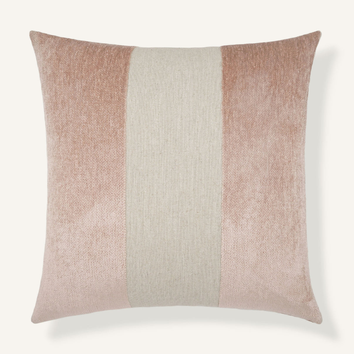 Over the Line 24"×24" Front View || Blush
