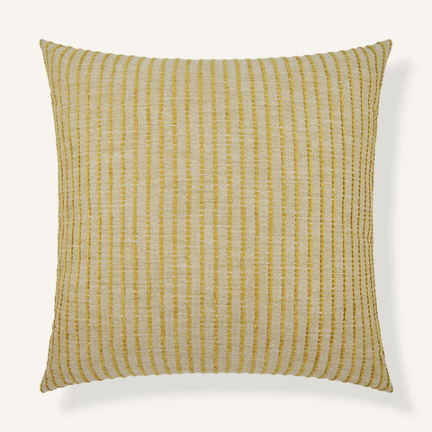 Mojave Stripe 24"×24" Front View || Yellow