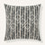 Grove 22"×22" Front View || Noir
