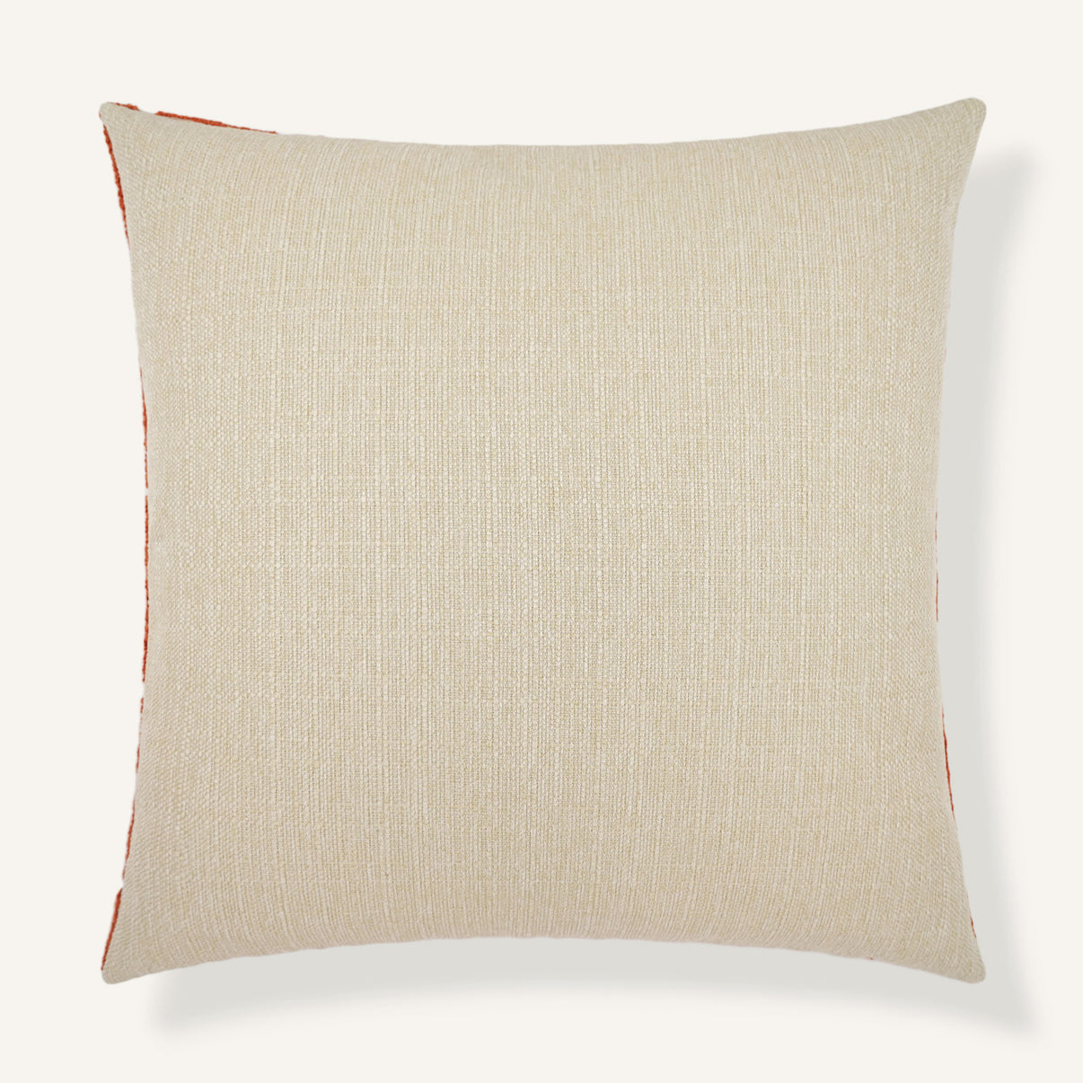 Faye 22"×22" Back View || Papaya