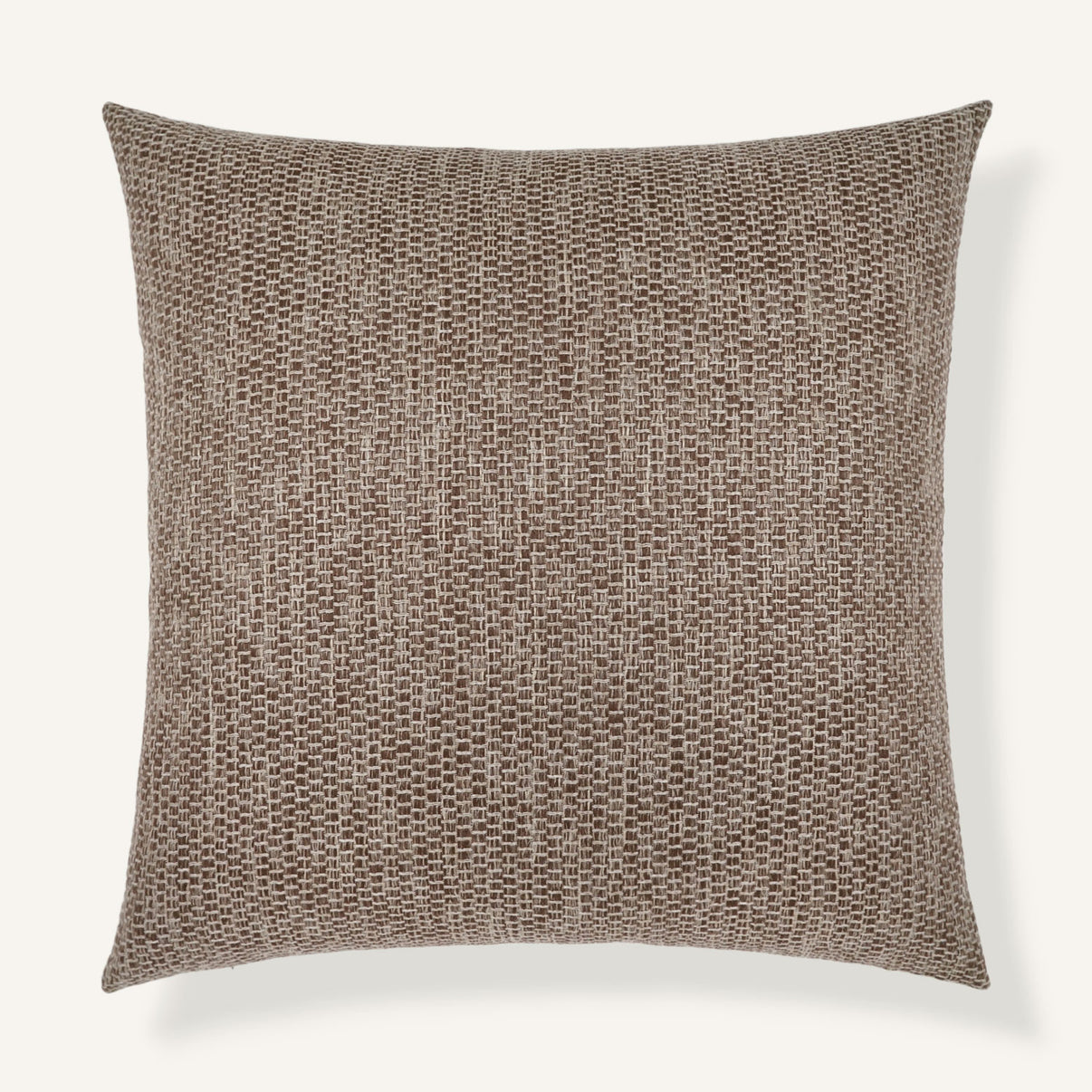 Twine 24"×24" Front View || Mocha