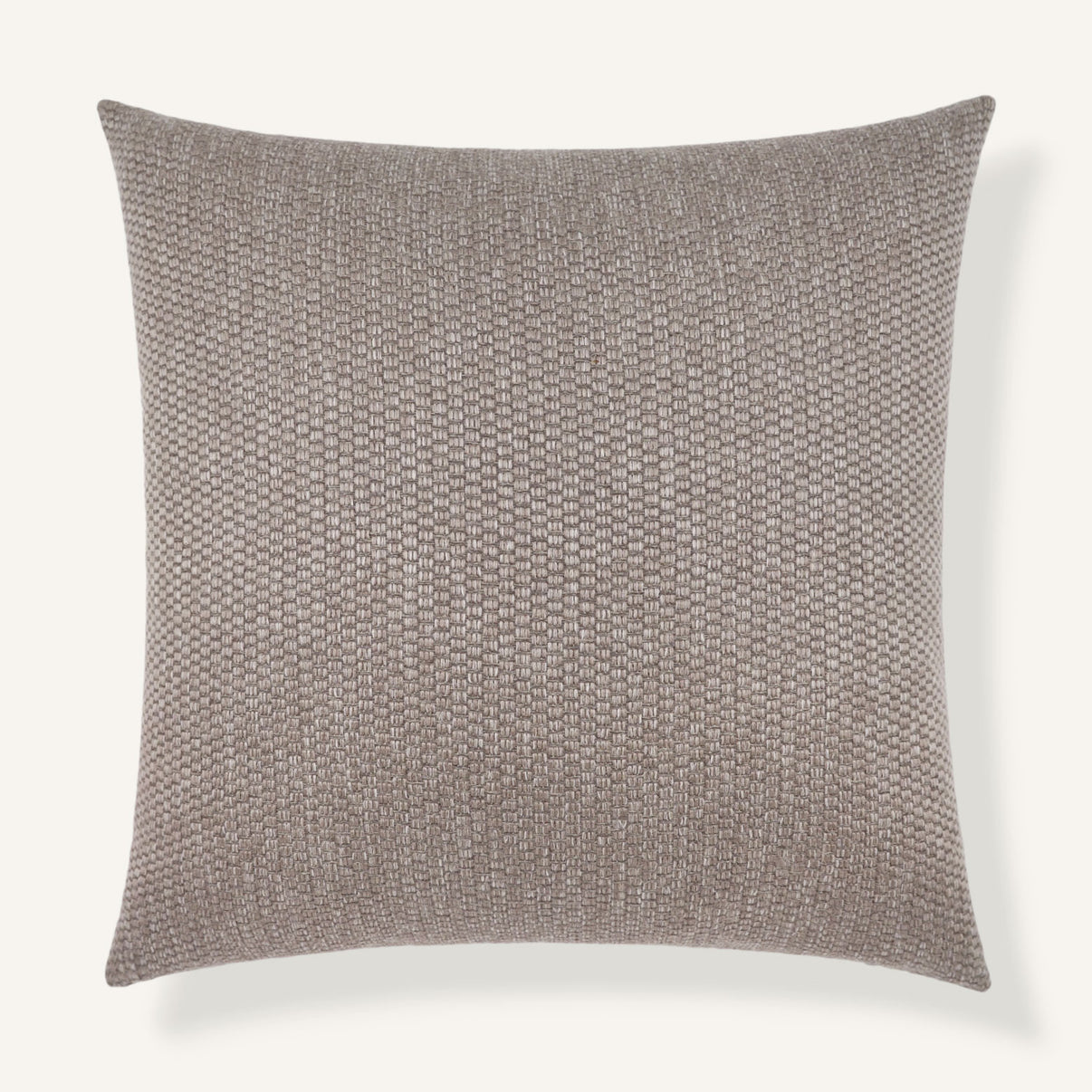 Twine 24"×24" Front View || Taupe