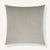 Horsehair 24"×24" Front View || Ecru