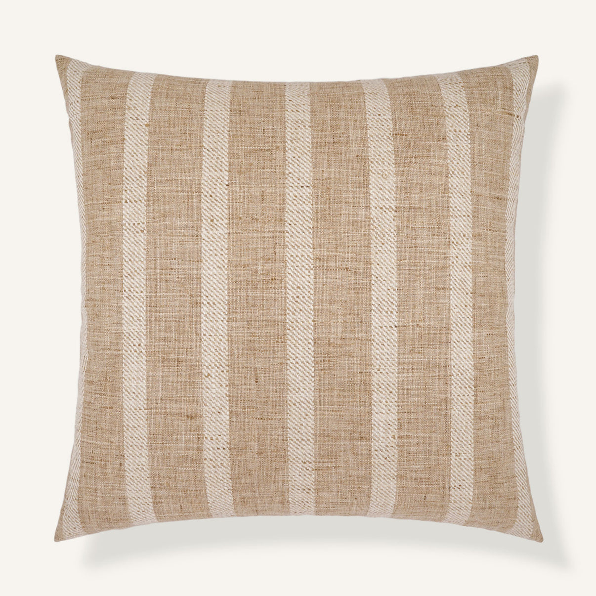 Yves 24"×24" Front View || Burlap