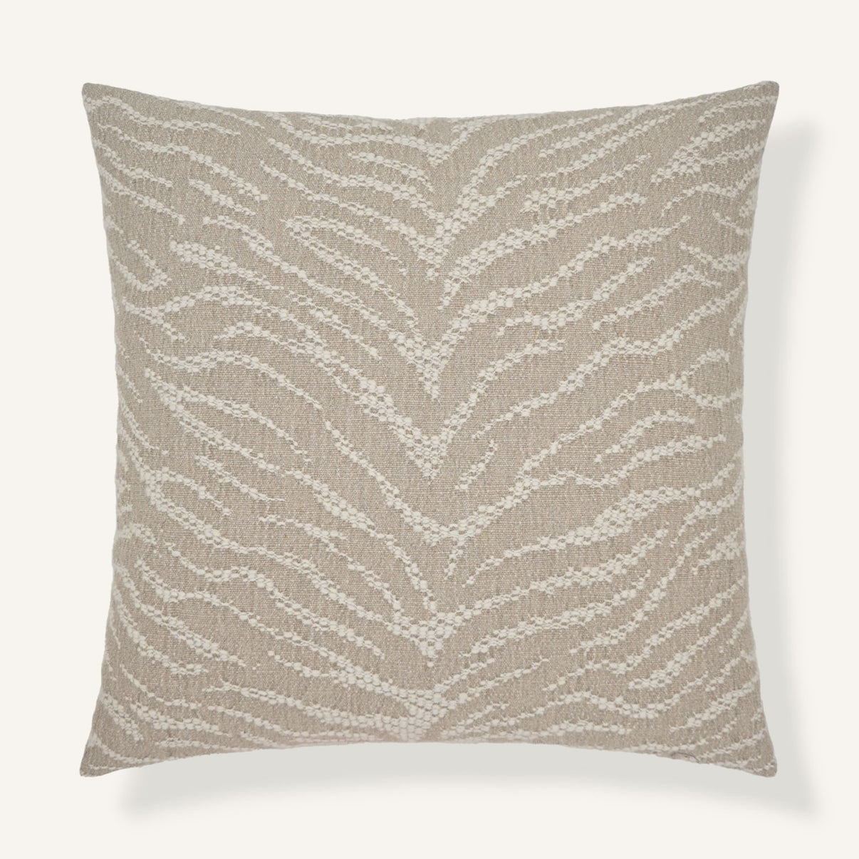 Equus 22"×22" Front View || Linen