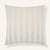 Divine Stripe 22"×22" Front View || Pearl