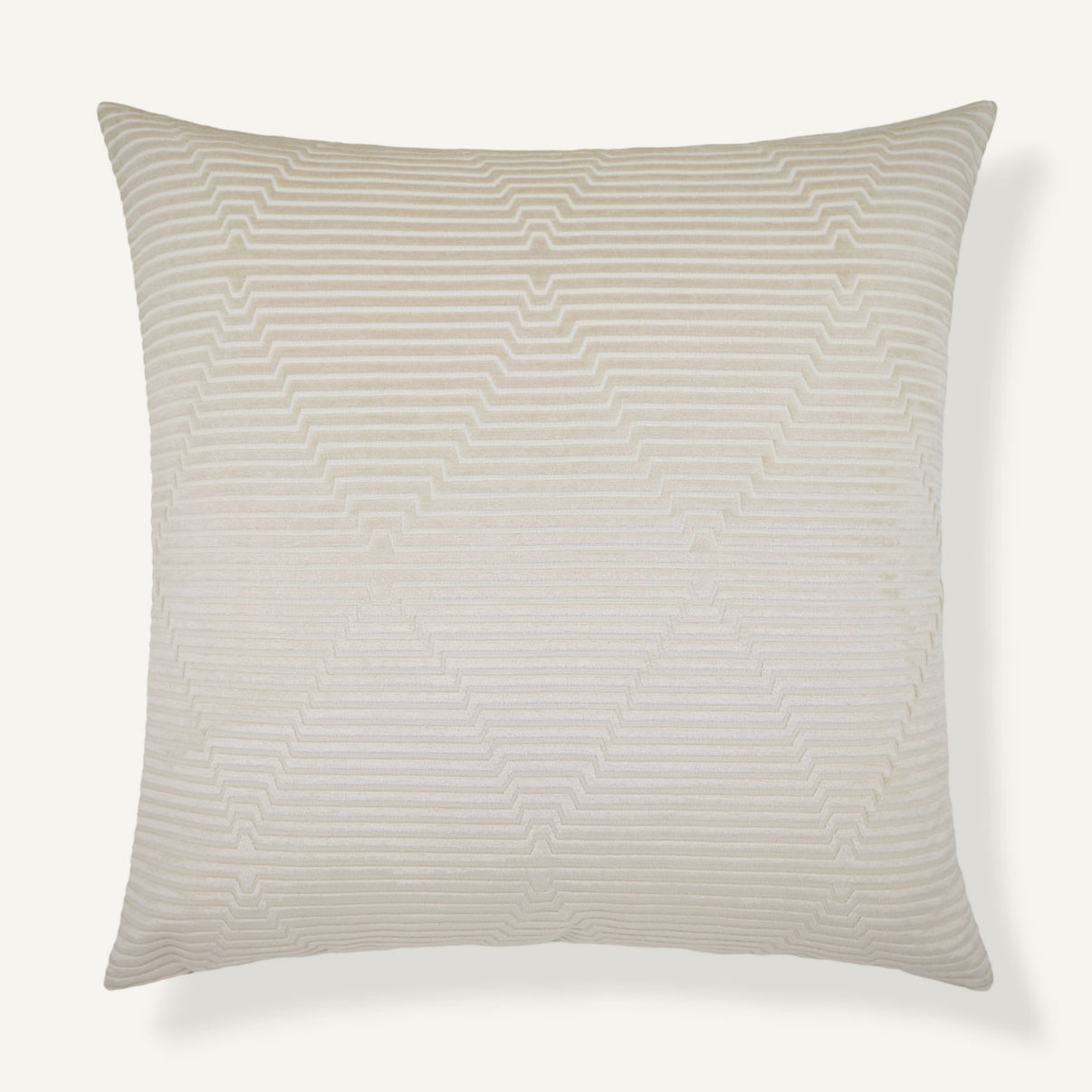 Plaza 24"×24" Front View || Alabaster