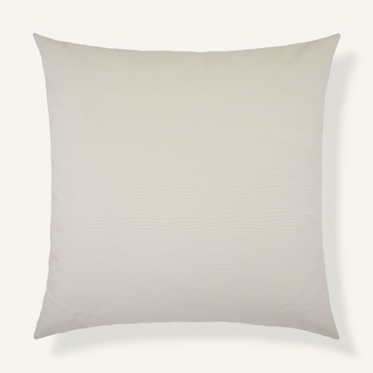 Ripple 24"×24" Front View || Ivory