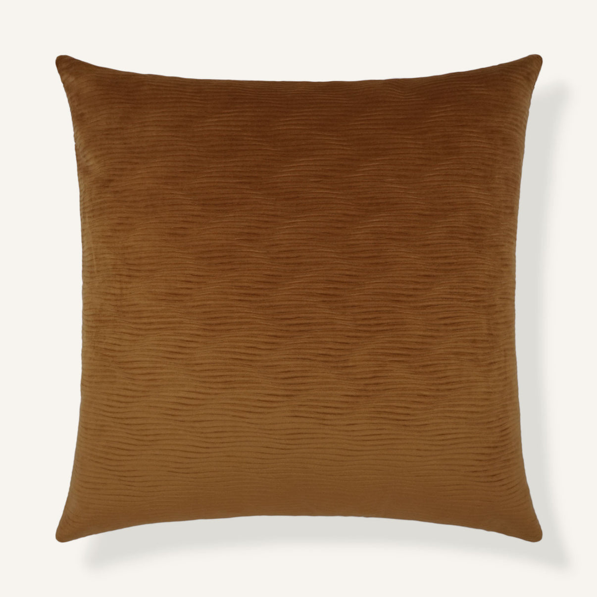 Ripple 24"×24" Front View || Walnut