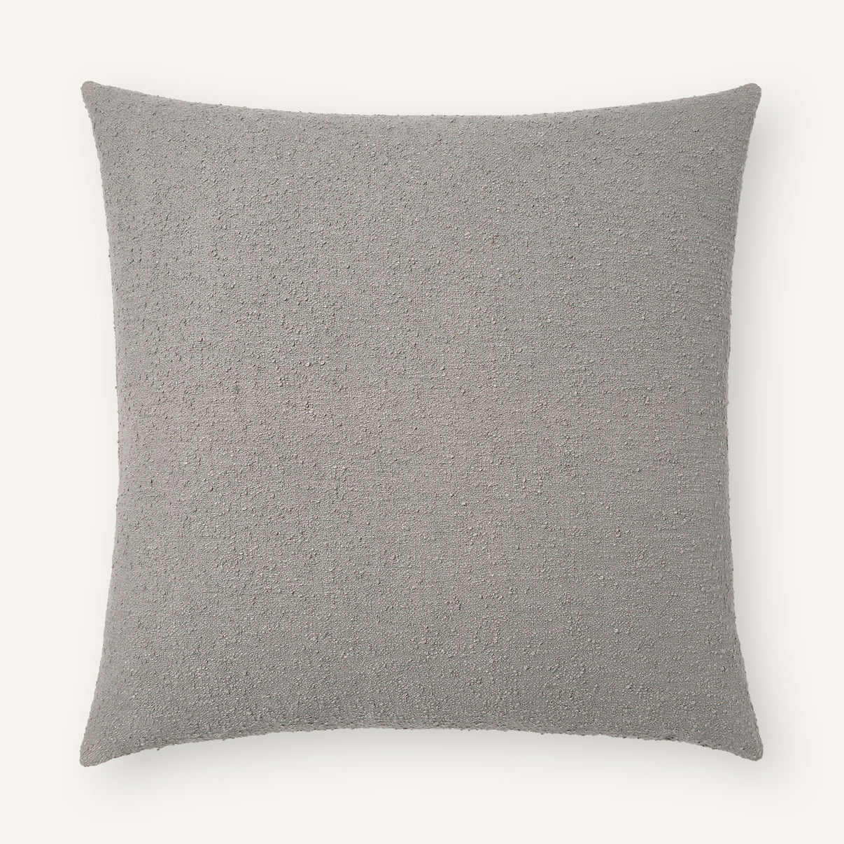 Boucle 24"×24" Front View || Nickel