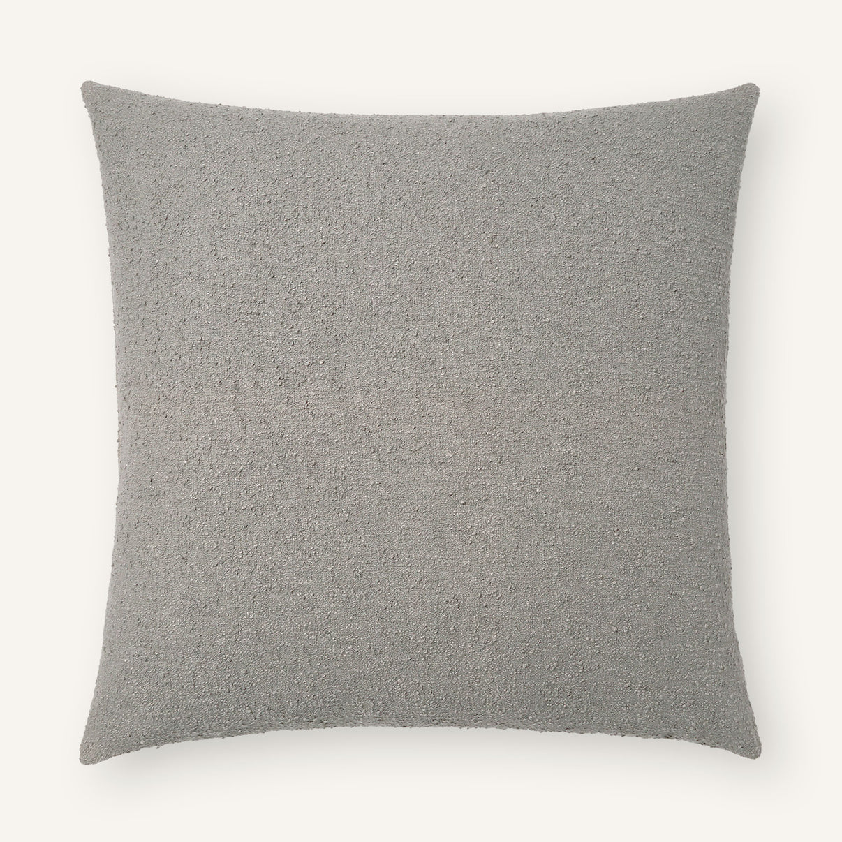Boucle 24"×24" Front View || Nickel