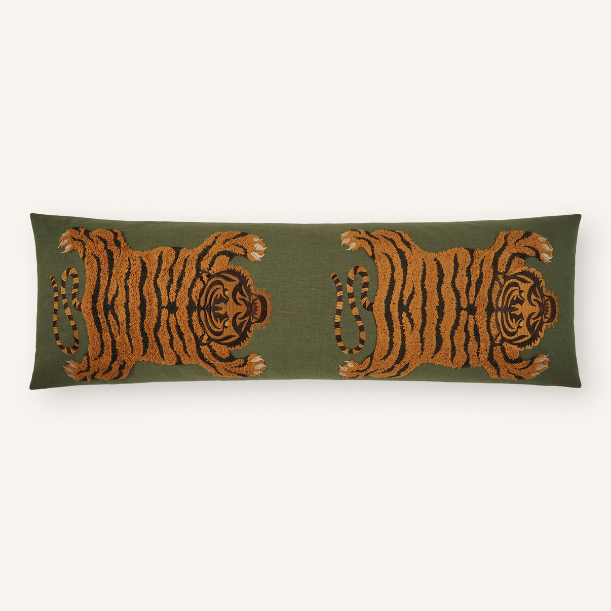 Tigris 14"×42" Front View || Olive