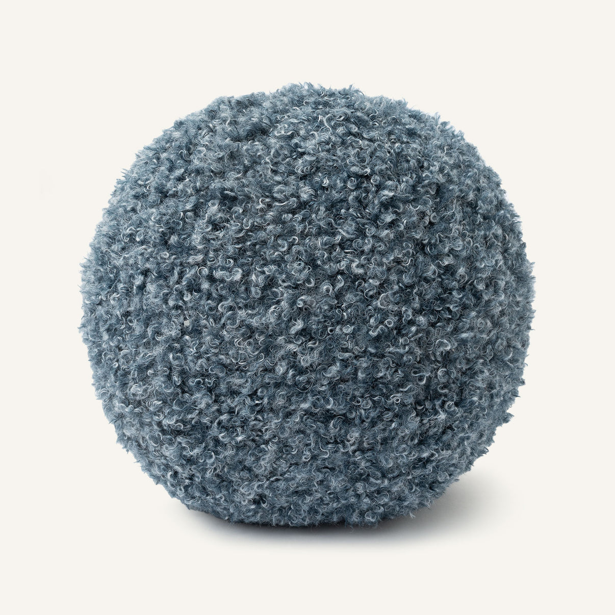 Curl Up Ball 12"×12" Front View || Aegean
