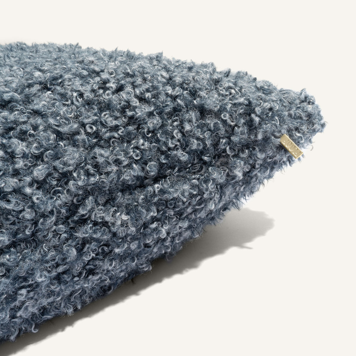 Curl Up 24"×24" Side View || Aegean