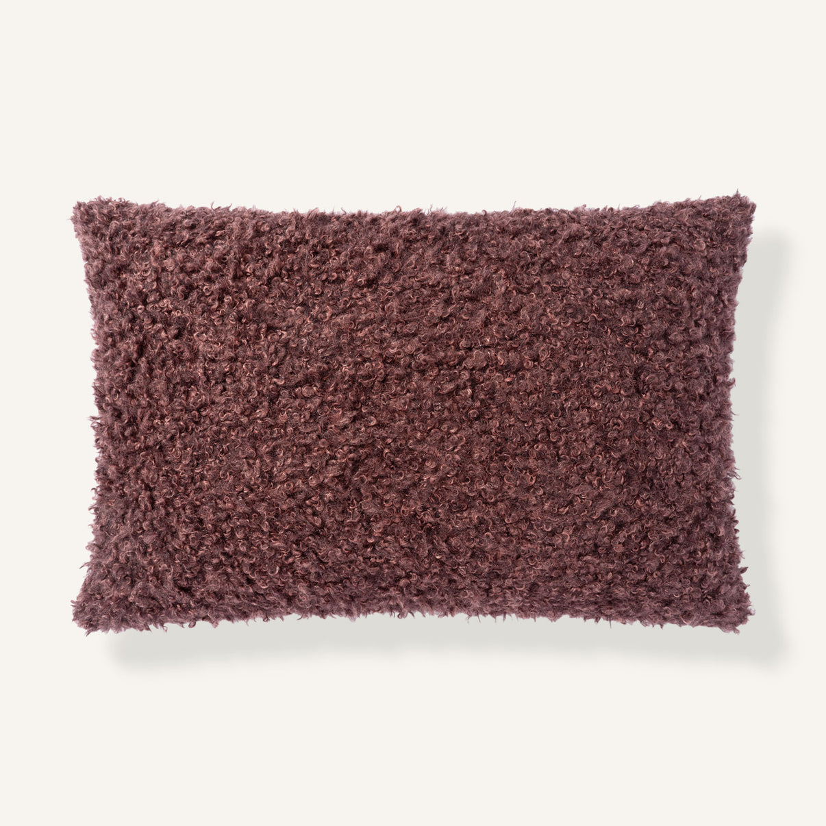 Curl Up 14"×22" Front View || Wine