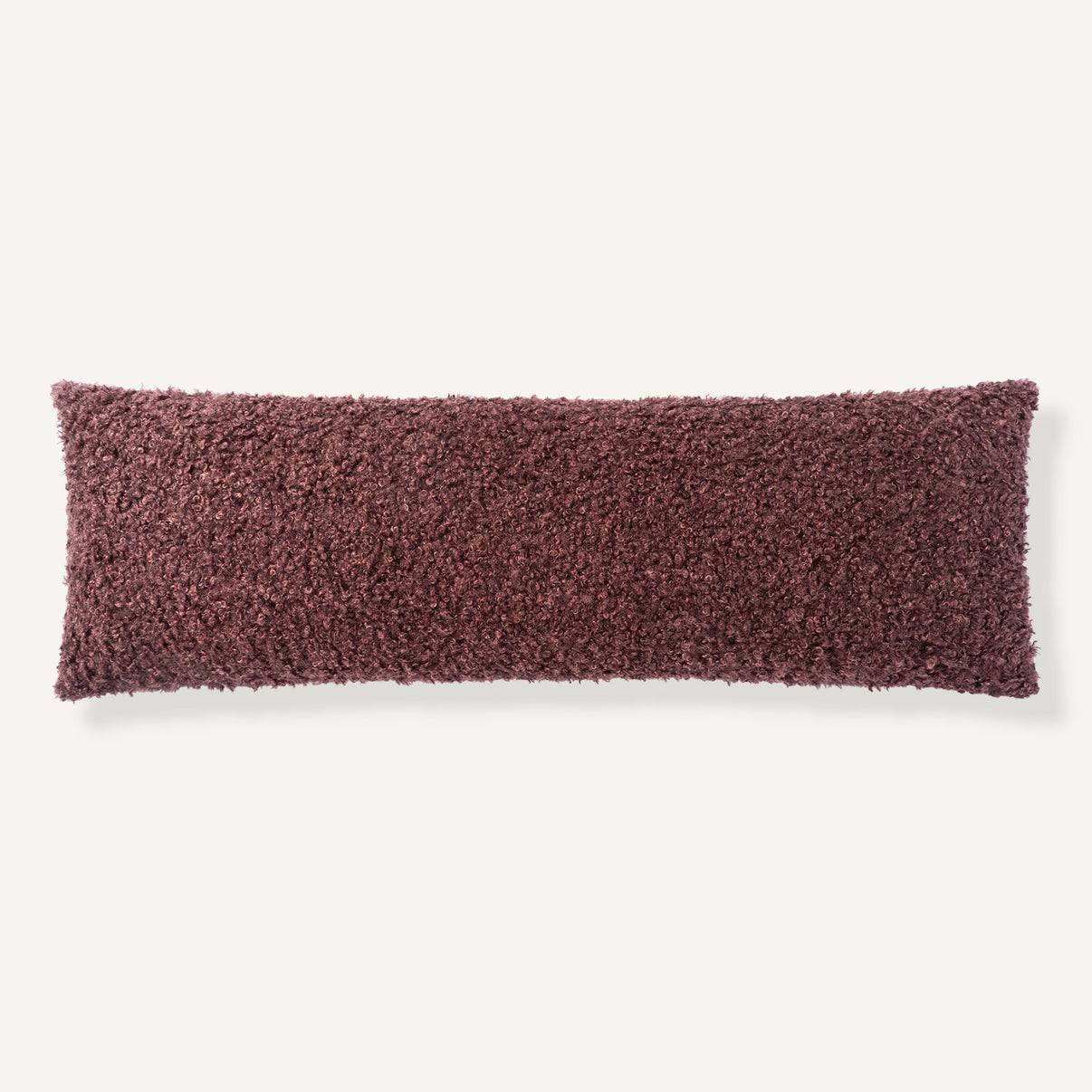Curl Up 14"×42" Front View || Wine